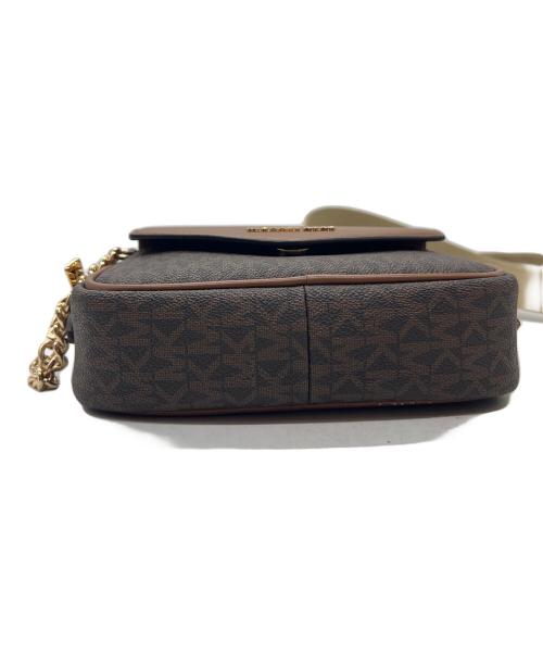 MICHAEL KORS（マイケル・コース）MICHAEL KORS (マイケル・コース) ショルダーバッグ ブラウンの古着・服飾アイテム