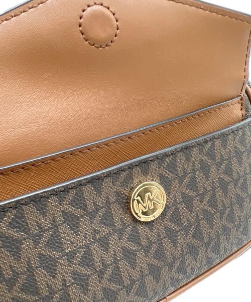 MICHAEL KORS（マイケル・コース）MICHAEL KORS (マイケル・コース) ショルダーバッグ ブラウンの古着・服飾アイテム