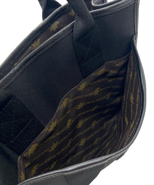 HUNTING WORLD（ハンティングワールド）HUNTING WORLD (ハンティングワールド) ハンドバッグ ブラックの古着・服飾アイテム