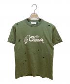CARNE BOLLENTEカルネボレンテ）の古着「半袖カットソー」｜グリーン