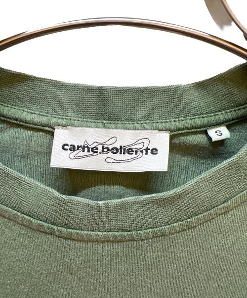 CARNE BOLLENTE（カルネボレンテ）CARNE BOLLENTE (カルネボレンテ) 半袖カットソー グリーン サイズ:Sの古着・服飾アイテム