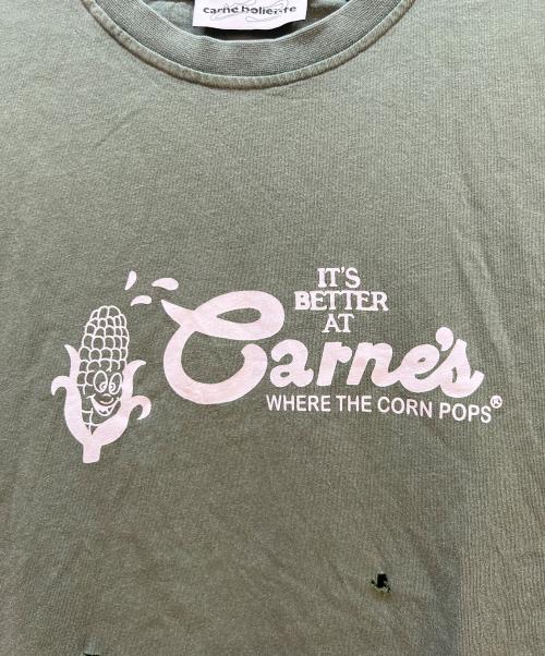 CARNE BOLLENTE（カルネボレンテ）CARNE BOLLENTE (カルネボレンテ) 半袖カットソー グリーン サイズ:Sの古着・服飾アイテム