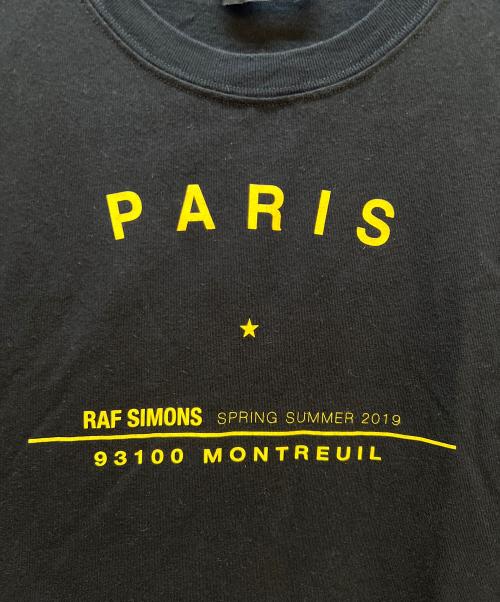 RAF SIMONS（ラフシモンズ）RAF SIMONS (ラフシモンズ) 半袖カットソー ブラック サイズ:Mの古着・服飾アイテム
