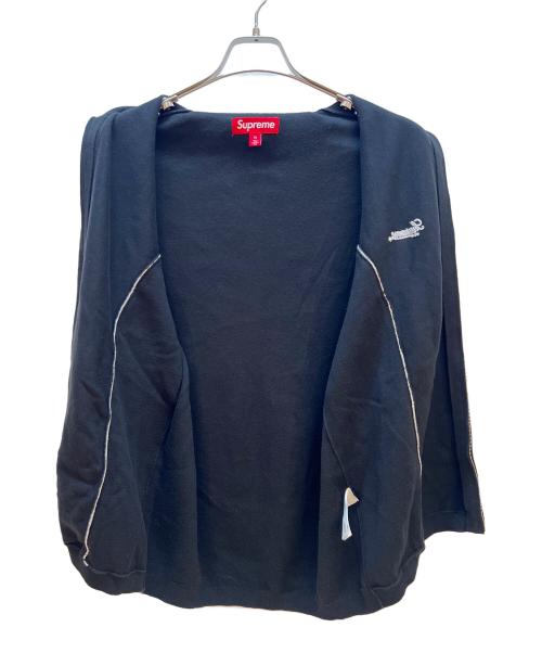 SUPREME（シュプリーム）SUPREME (シュプリーム) PIPING ZIP UP POLO ブラック サイズ:Mの古着・服飾アイテム