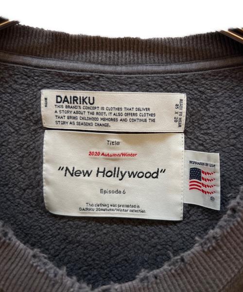 DAIRIKU（ダイリク）DAIRIKU (ダイリク) Water-Repellent Vintage Sweater グレー サイズ:Lの古着・服飾アイテム