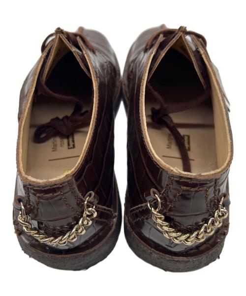 CLARKS（クラークス）CLARKS (クラークス) Martin Rose (マーティンローズ) SUPREME (シュプリーム) シューズ ブラウン サイズ:26.5の古着・服飾アイテム