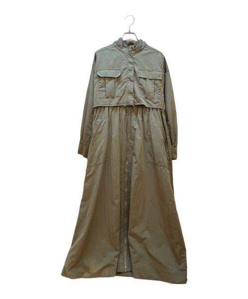 &gaime（アンジェム）&gaime (アンジェム) 3wayモッズコート オリーブ サイズ:FREEの古着・服飾アイテム