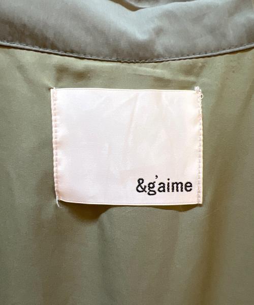 &gaime（アンジェム）&gaime (アンジェム) 3wayモッズコート オリーブ サイズ:FREEの古着・服飾アイテム