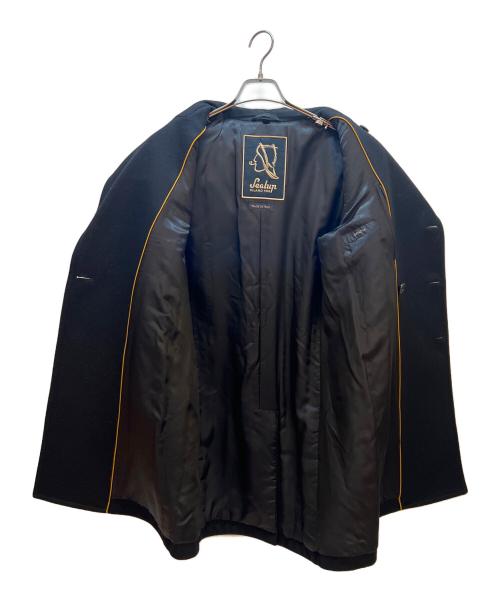 Sealup（シーラップ）Sealup (シーラップ) Pコート ブラック サイズ:46の古着・服飾アイテム