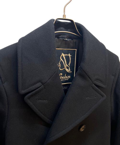 Sealup（シーラップ）Sealup (シーラップ) Pコート ブラック サイズ:46の古着・服飾アイテム