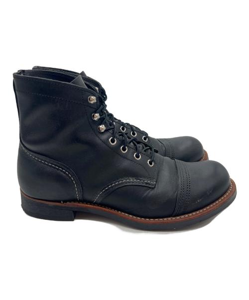 RED WING（レッドウィング）RED WING (レッドウィング) 7ホールブーツ ブラック サイズ:26.5の古着・服飾アイテム