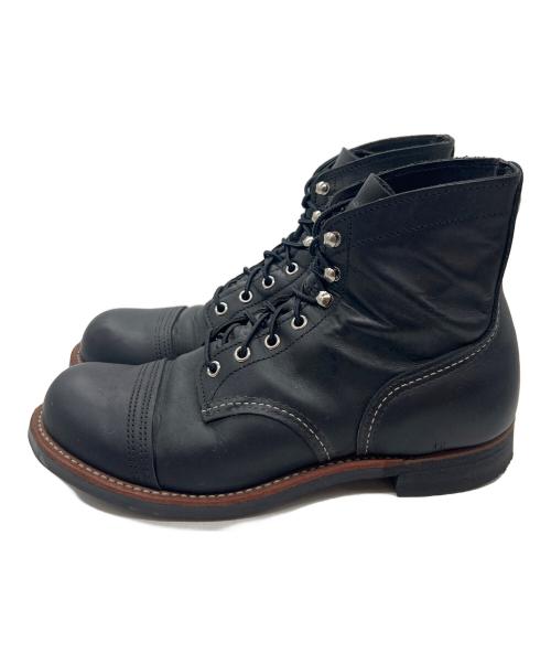 RED WING（レッドウィング）RED WING (レッドウィング) 7ホールブーツ ブラック サイズ:26.5の古着・服飾アイテム
