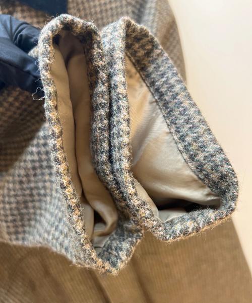 Barbour（バブアー）Barbour (バブアー) ノーカラーコート ブラウン サイズ:8の古着・服飾アイテム