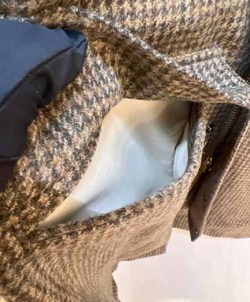 Barbour（バブアー）Barbour (バブアー) ノーカラーコート ブラウン サイズ:8の古着・服飾アイテム