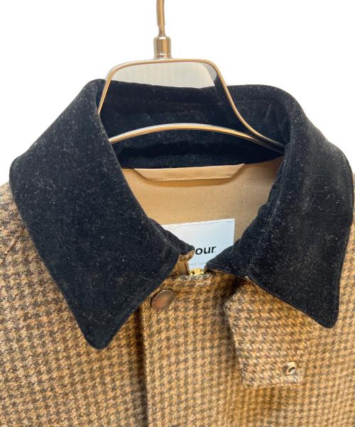 Barbour（バブアー）Barbour (バブアー) ノーカラーコート ブラウン サイズ:8の古着・服飾アイテム