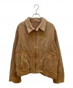 DARTISANダルチザン）の古着「ジップアップジャケット」｜ブラウン