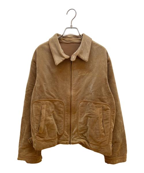 DARTISAN（ダルチザン）DARTISAN (ダルチザン) ジップアップジャケット ブラウン サイズ:Lの古着・服飾アイテム