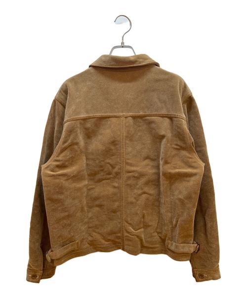 DARTISAN（ダルチザン）DARTISAN (ダルチザン) ジップアップジャケット ブラウン サイズ:Lの古着・服飾アイテム