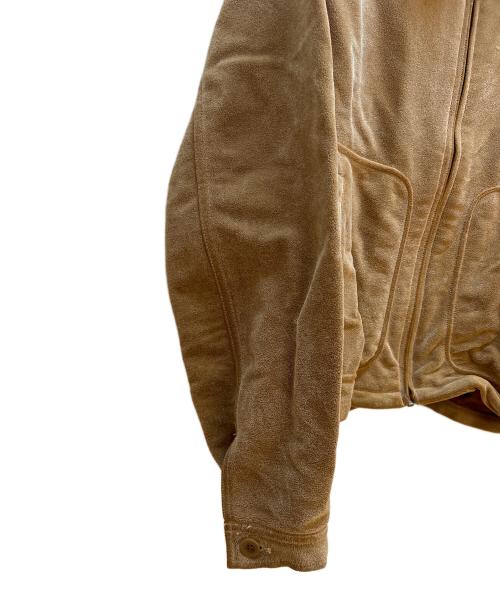 DARTISAN（ダルチザン）DARTISAN (ダルチザン) ジップアップジャケット ブラウン サイズ:Lの古着・服飾アイテム