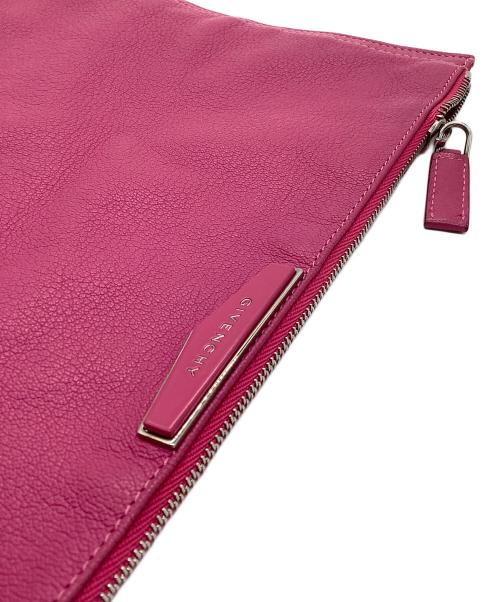 GIVENCHY（ジバンシィ）GIVENCHY (ジバンシィ) クラッチバッグ ショッキングピンクの古着・服飾アイテム