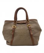 PRADAプラダ）の古着「2WAYショルダーバッグ」｜ベージュ