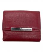 GUCCIグッチ）の古着「2つ折り財布」｜レッド