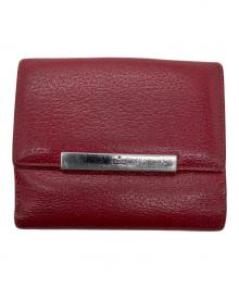 GUCCI（グッチ）の古着「2つ折り財布」｜レッド