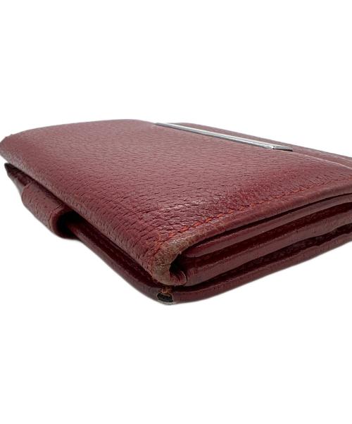 GUCCI（グッチ）GUCCI (グッチ) 2つ折り財布 レッドの古着・服飾アイテム
