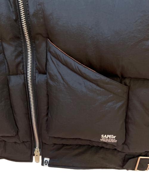 SAPEur（サプール）SAPEur (サプール) ダウンジャケット ブラック サイズ:XLの古着・服飾アイテム