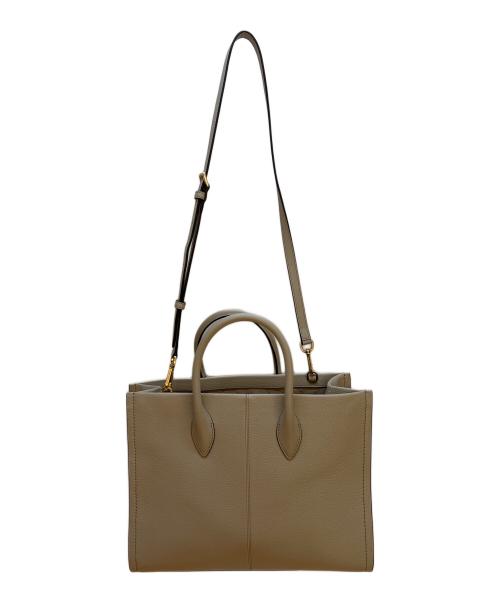 MICHAEL KORS（マイケル・コース）MICHAEL KORS (マイケル・コース) 2WAYバッグ ベージュの古着・服飾アイテム