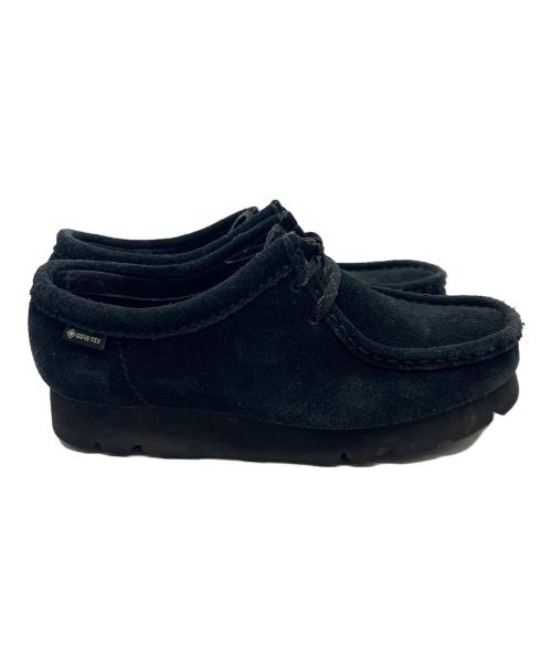 CLARKS（クラークス）CLARKS (クラークス) ワラビーシューズ ブラック サイズ:24の古着・服飾アイテム