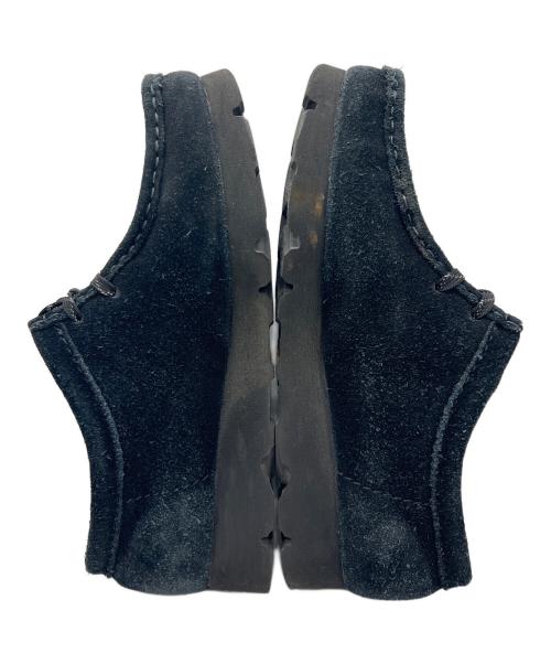 CLARKS（クラークス）CLARKS (クラークス) ワラビーシューズ ブラック サイズ:24の古着・服飾アイテム