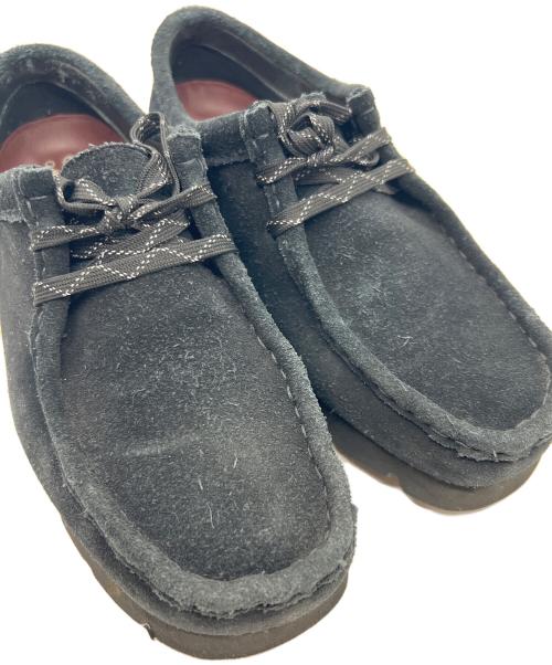 CLARKS（クラークス）CLARKS (クラークス) ワラビーシューズ ブラック サイズ:24の古着・服飾アイテム