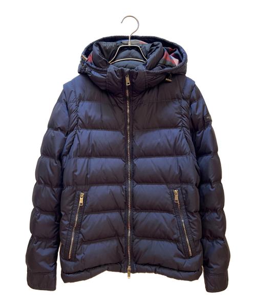 BLACK LABEL CRESTBRIDGE（ブラックレーベル クレストブリッジ）BLACK LABEL CRESTBRIDGE (ブラックレーベル クレストブリッジ) ダウンジャケット ネイビー サイズ:Mの古着・服飾アイテム