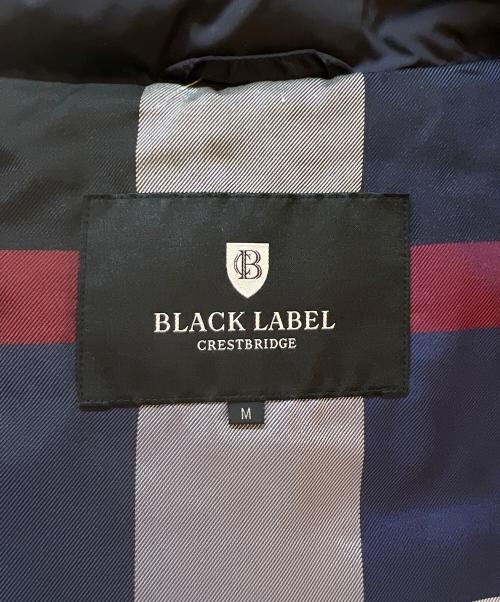 BLACK LABEL CRESTBRIDGE（ブラックレーベル クレストブリッジ）BLACK LABEL CRESTBRIDGE (ブラックレーベル クレストブリッジ) ダウンジャケット ネイビー サイズ:Mの古着・服飾アイテム