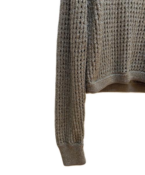 UNITED ARROWS TOKYO（ユナイテッドアローズトウキョウ）UNITED ARROWS TOKYO (ユナイテッドアローズトウキョウ) 薄手ニット グレー サイズ:FREEの古着・服飾アイテム