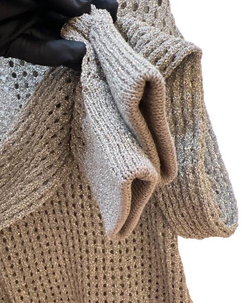 UNITED ARROWS TOKYO（ユナイテッドアローズトウキョウ）UNITED ARROWS TOKYO (ユナイテッドアローズトウキョウ) 薄手ニット グレー サイズ:FREEの古着・服飾アイテム