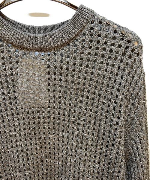 UNITED ARROWS TOKYO（ユナイテッドアローズトウキョウ）UNITED ARROWS TOKYO (ユナイテッドアローズトウキョウ) 薄手ニット グレー サイズ:FREEの古着・服飾アイテム