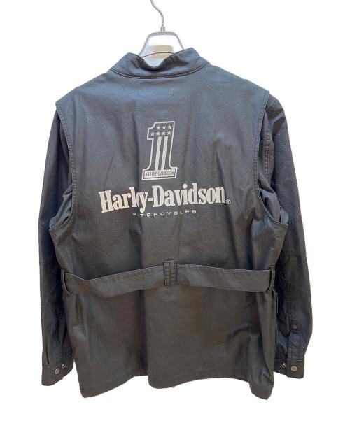 HARLEY-DAVIDSON（ハーレーダビッドソン）HARLEY-DAVIDSON (ハーレーダビッドソン) ジャケット ブラック サイズ:L 未使用品の古着・服飾アイテム