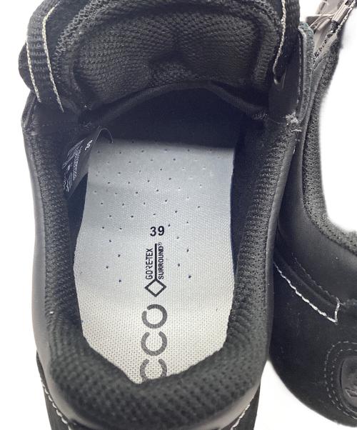 ECCO（エコー）ECCO (エコー) スニーカー ブラック サイズ:24.5cmの古着・服飾アイテム
