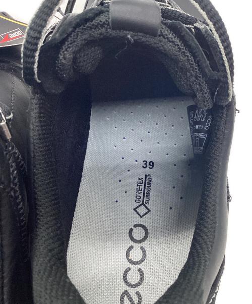ECCO（エコー）ECCO (エコー) スニーカー ブラック サイズ:24.5cmの古着・服飾アイテム