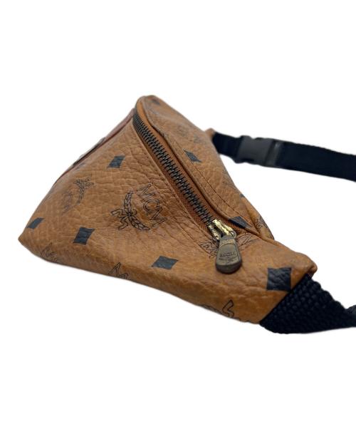 MCM（エムシーエム）MCM (エムシーエム) ショルダーポーチ ブラウンの古着・服飾アイテム