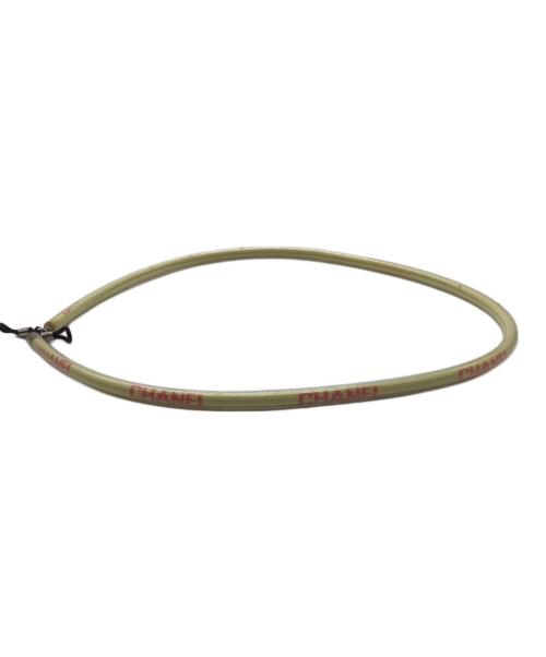 CHANEL（シャネル）CHANEL (シャネル) メガネストラップ イエローの古着・服飾アイテム