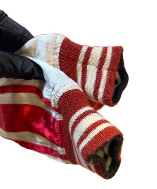 AVIREX（アヴィレックス）AVIREX (アヴィレックス) スカジャン レッド×ホワイト サイズ:Lの古着・服飾アイテム