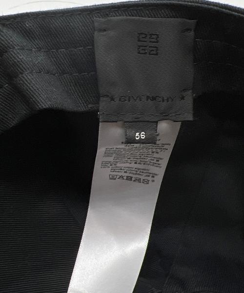 GIVENCHY（ジバンシィ）GIVENCHY (ジバンシィ) ロゴキャップ サイズ:56の古着・服飾アイテム