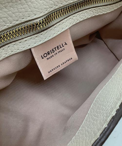 LORISTELLA（ロリステッラ）LORISTELLA (ロリステッラ) 2WAYショルダーバッグ ベージュの古着・服飾アイテム