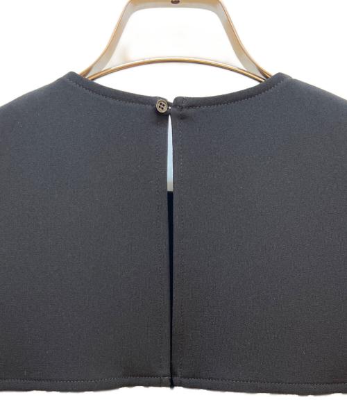 PAUL SMITH（ポールスミス）PAUL SMITH (ポールスミス) ノースリーブ・キャミソールワンピース ブラック×マルチカラー サイズ:Lの古着・服飾アイテム