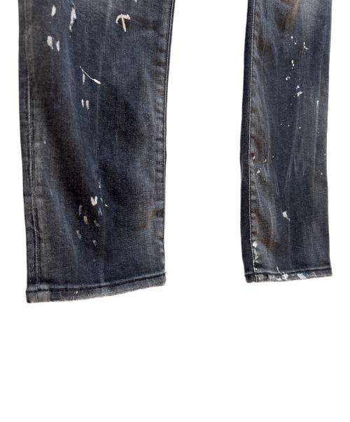 DSQUARED2（ディースクエアード）DSQUARED2 (ディースクエアード) デニムパンツ ブラック サイズ:46の古着・服飾アイテム