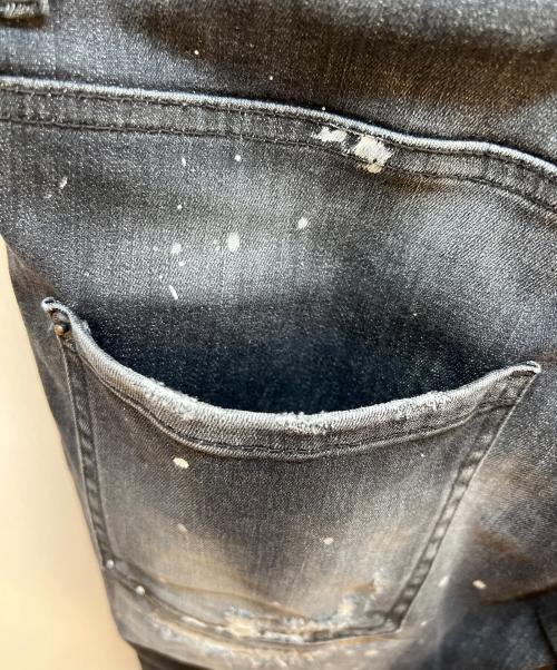 DSQUARED2（ディースクエアード）DSQUARED2 (ディースクエアード) デニムパンツ ブラック サイズ:46の古着・服飾アイテム