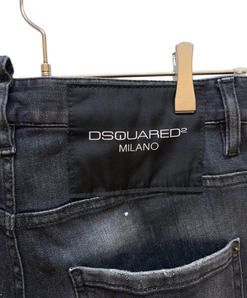 DSQUARED2（ディースクエアード）DSQUARED2 (ディースクエアード) デニムパンツ ブラック サイズ:46の古着・服飾アイテム